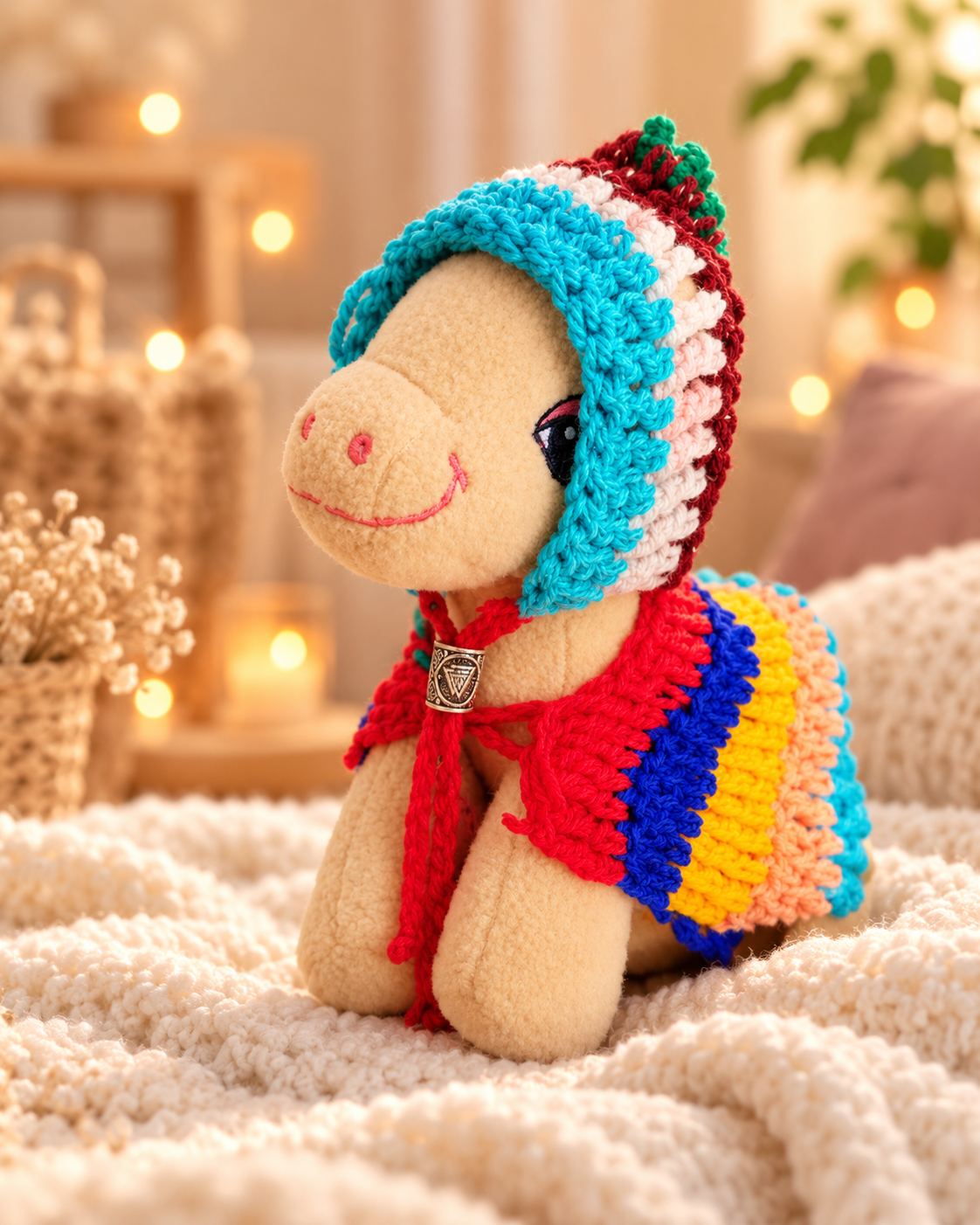Einhorn Freitzeitlook mit Mütze